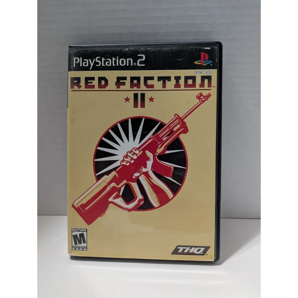 Red Faction II Sony Playstation 2 PS2 Video Game Complete In Box With Manual